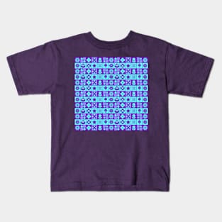 Abstract Flower Pattern Kids T-Shirt